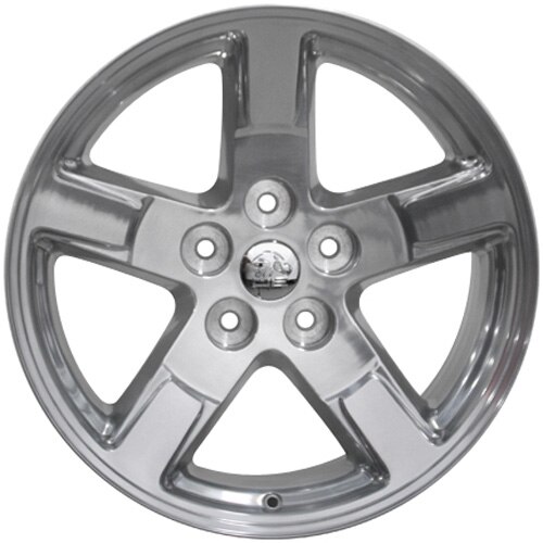 DG62 Polished aluminum Ram 1500 wheels also fit some Dakota, Durango & Aspen models