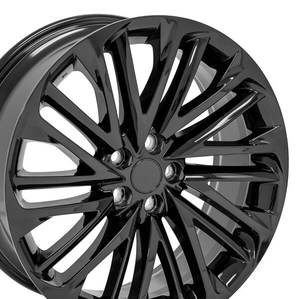 20-inch Black Rims fit Lexus RX350/RX450 - LX58 20x8 Replica Wheels SET