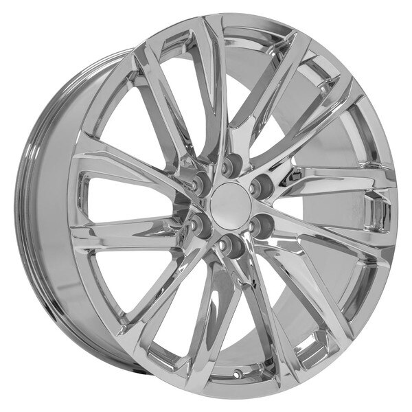 24-inch Chrome Rims fit Cadillac Escalade - CA90 24x10 Replica Wheels SET