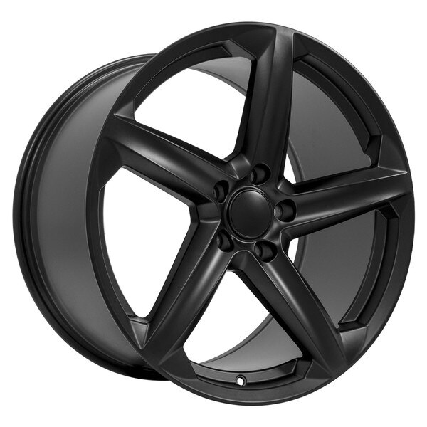 20-inch Satin Black Rims fit Chevrolet C8 Corvette - CV02 20x11 Replica ...