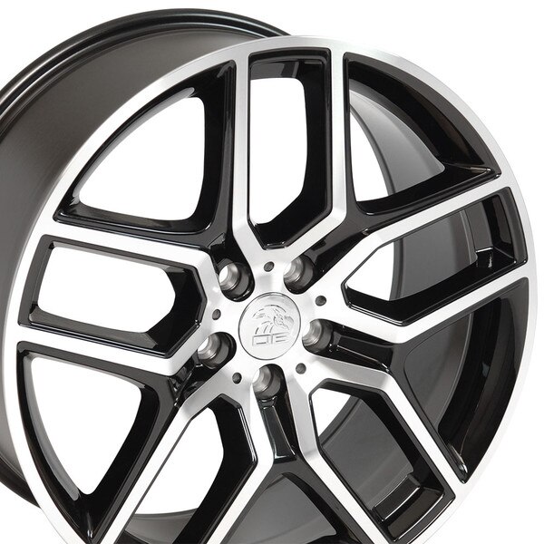 Fits Ford Rim Explorer Wheel FR73 20x9 Black Machined Ford Truck Rim