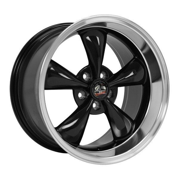 Mustang Wheels - Bullitt Rims FR01 18x10 Black - Mustang Rims