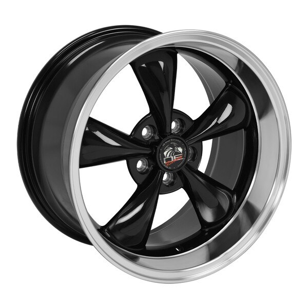 Mustang Wheels - Bullitt Rims FR01 18x10 Black - Mustang Rims