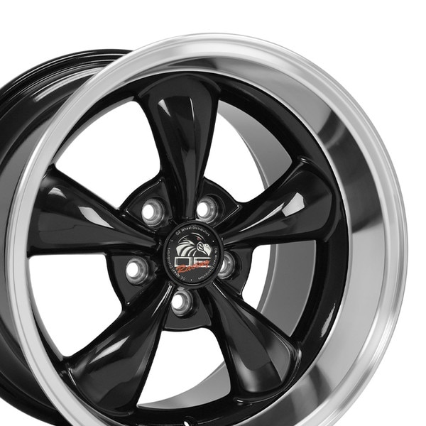 Mustang Wheels - Bullitt Rims FR01 17x10.5 Black - Mustang Rims