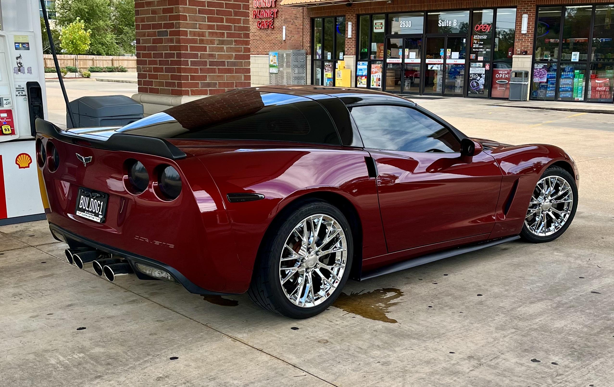 SET 18x8.5 & 19x10 Chrome 5633 Wheels Fit Base C6 Corvette - C7 Z06 Style - Picture 7 of 12